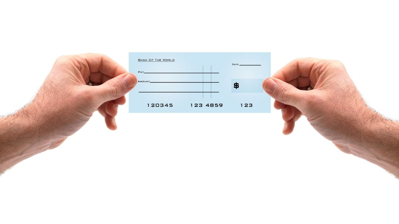 Chèque de banque