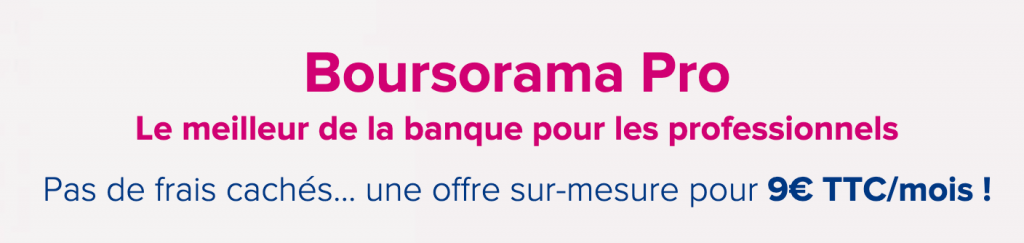 boursorama pro