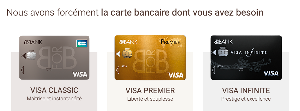 Cartes bancaires BforBank