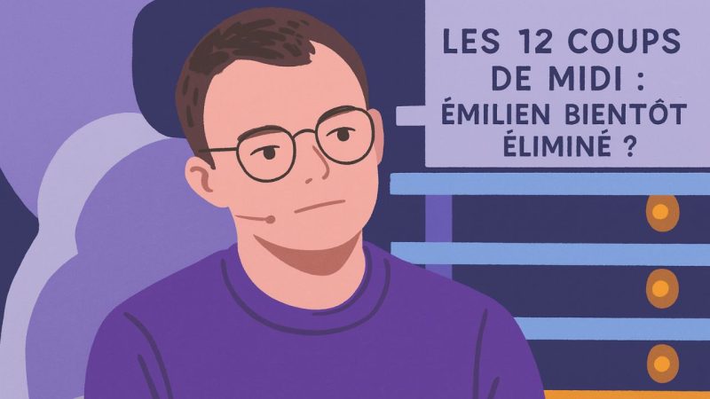Élimination émilien 12 coups de midi date de diffusion