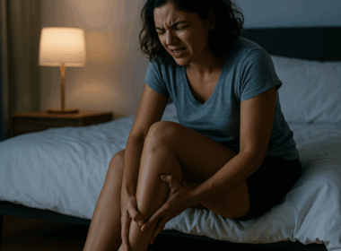 Crampes jambes nuit nocturne