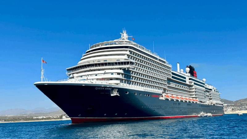 Croisière obscurité passagers lumières rideaux
