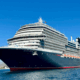 Croisière obscurité passagers lumières rideaux