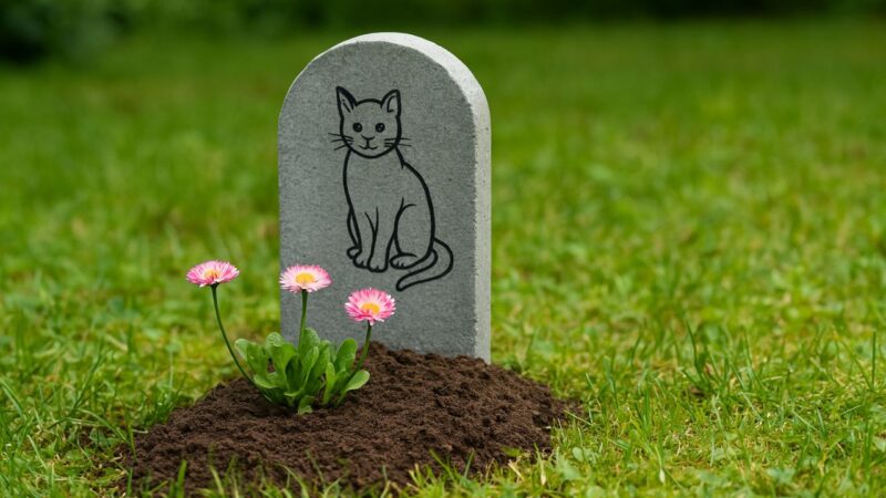 Enterrer chat jardin loi